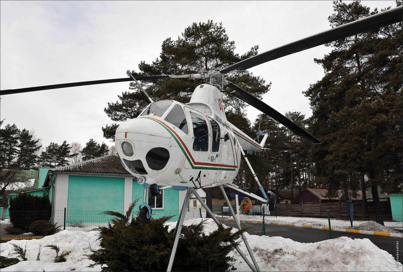 Вертолет Ми-1, Боровая, Беларусь