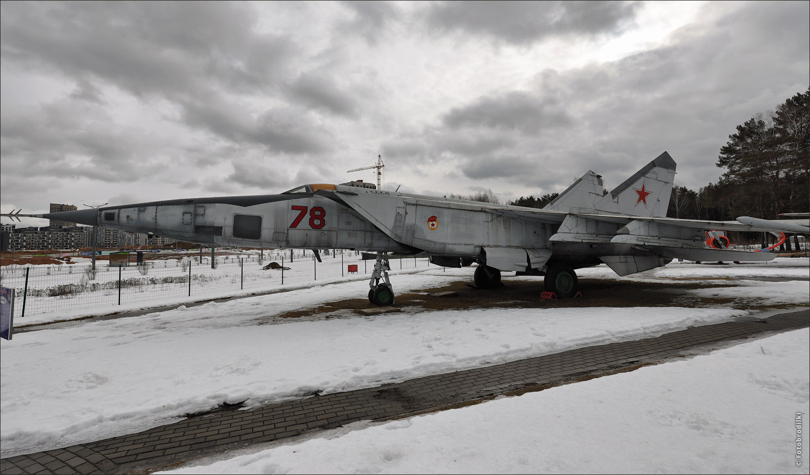 МиГ-25БМ, Боровая, Беларусь