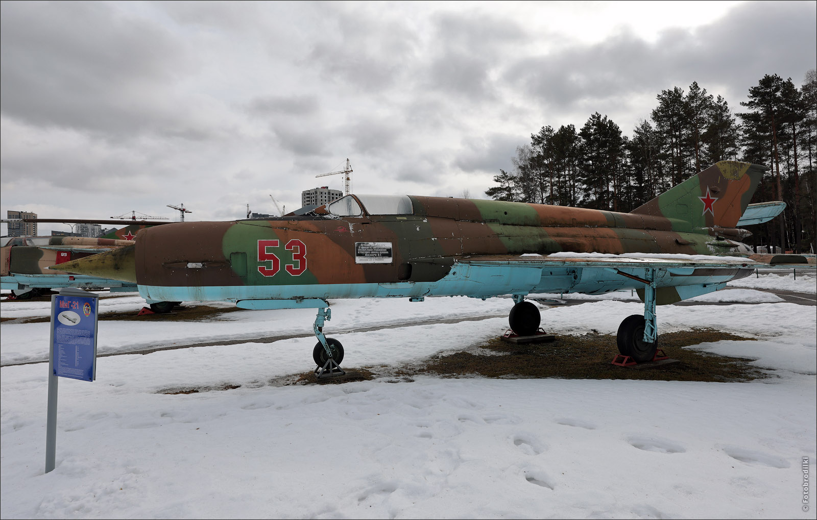 МиГ-21СМТ, Боровая, Беларусь