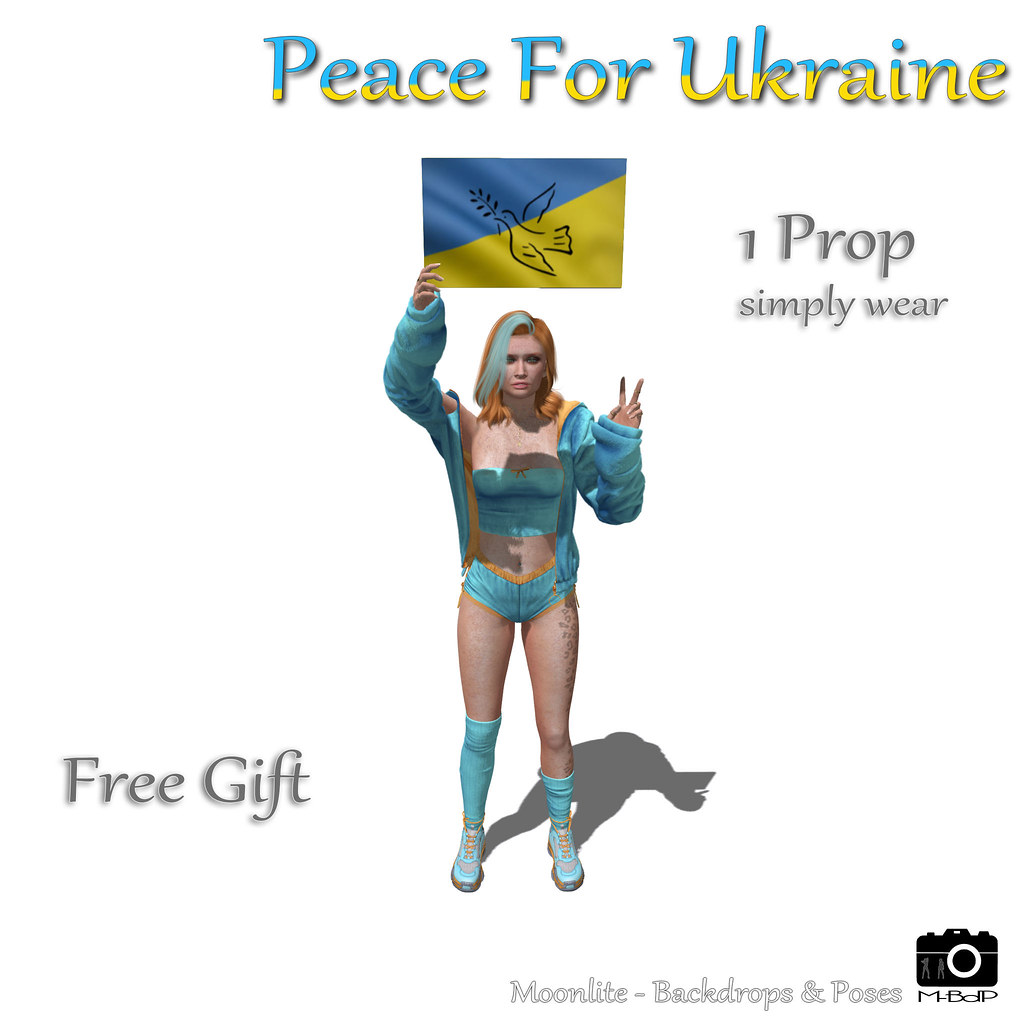 Peace For Urkaine – Free Gift – simply wear