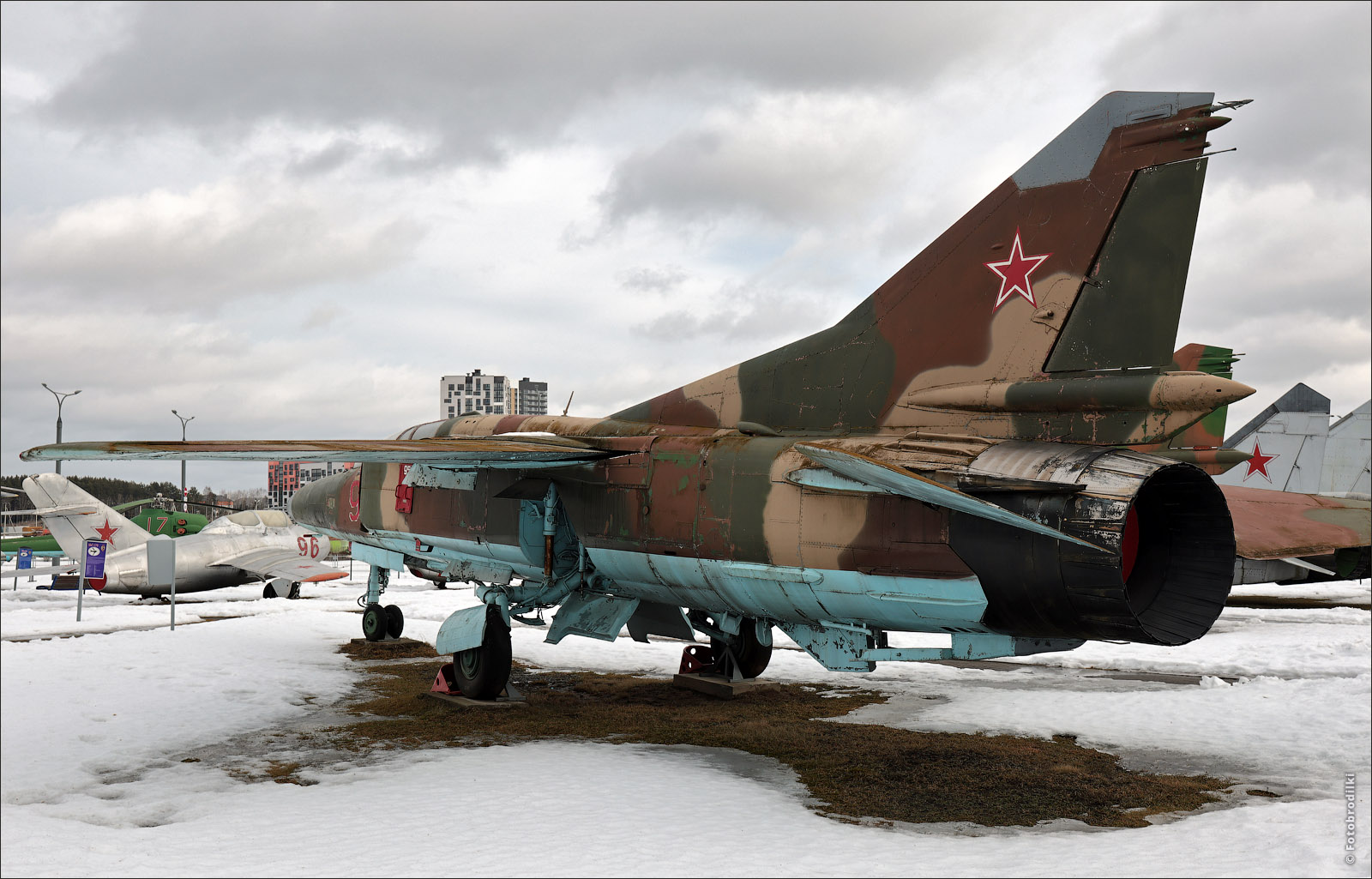 МиГ-23УБ, Боровая, Беларусь