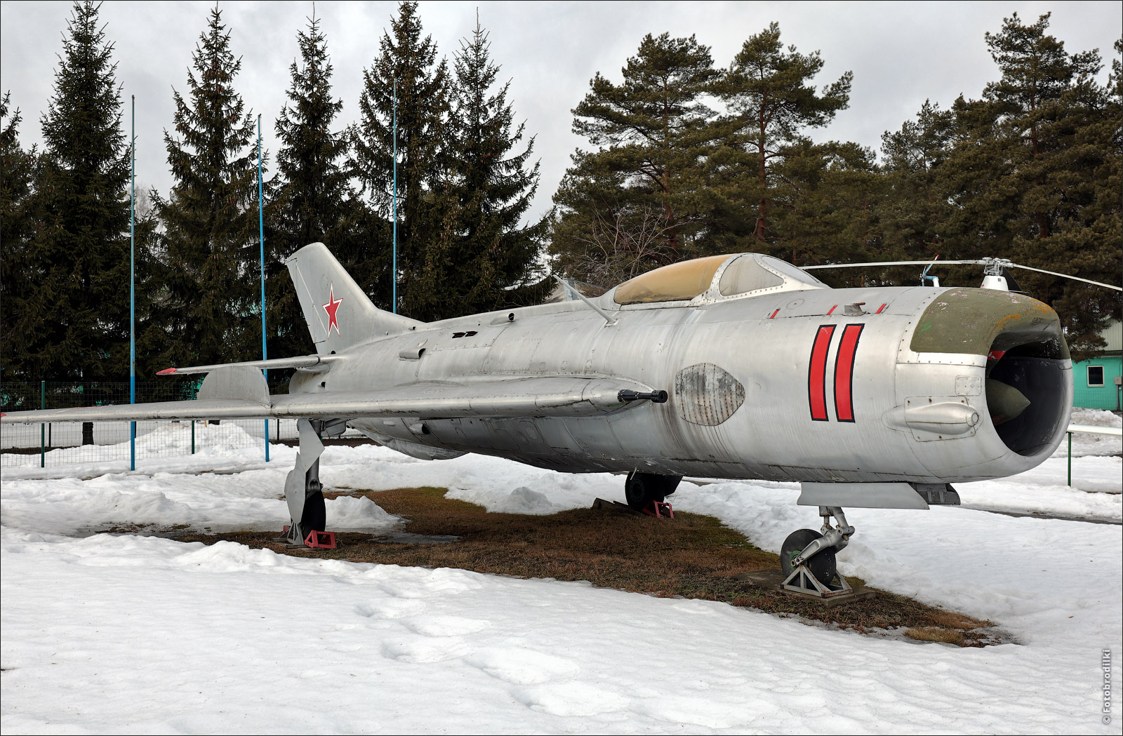 МиГ-19П, Боровая, Беларусь