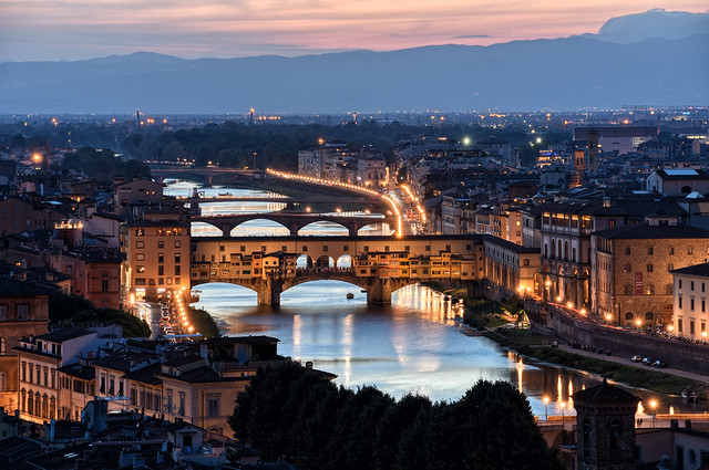 Ponte Vecchio Evening