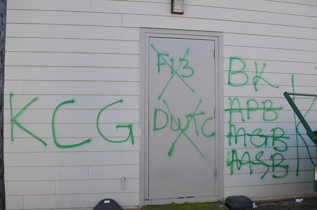 Seattle Gang Graffiti Kitchen Crip Gang