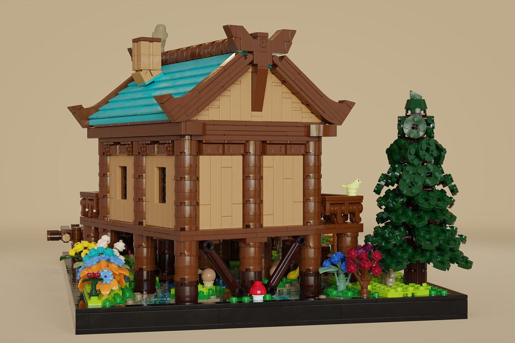 The Alchemist's Stilt House - Lego IDEAS