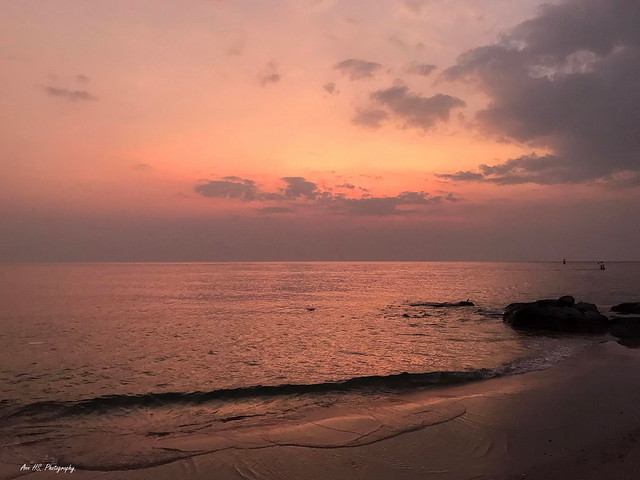 Colors of dawn - Hua Hin Beach.