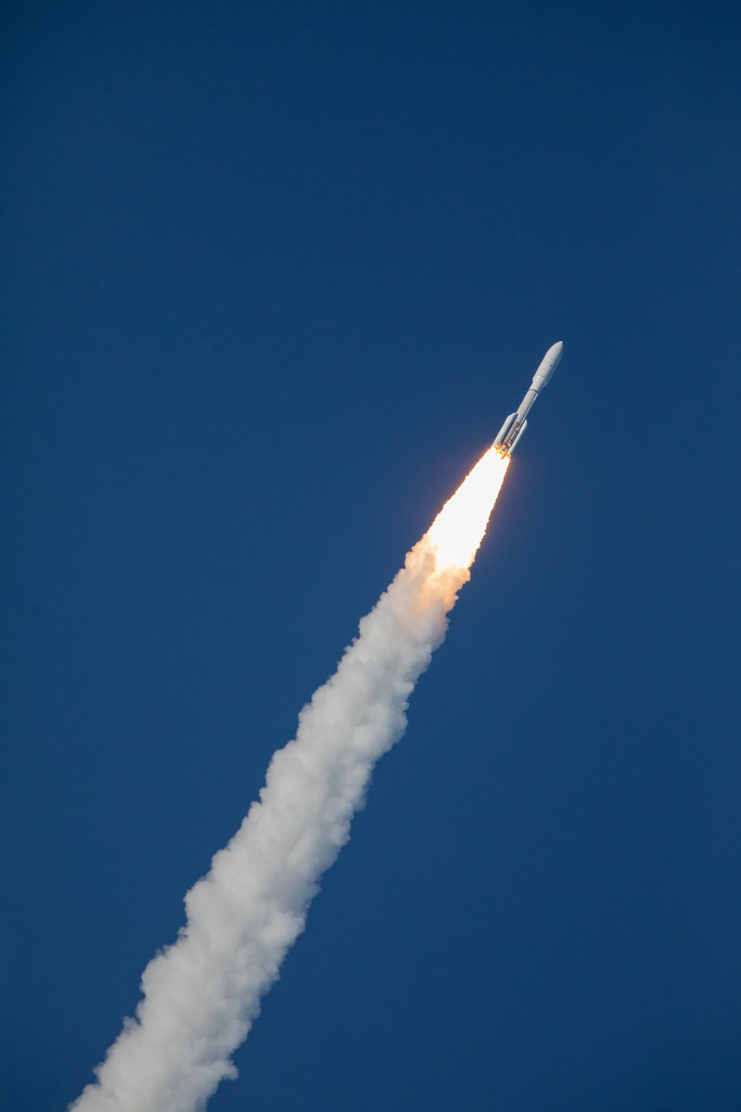 GOES-T on its way to orbit