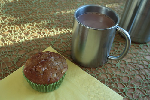 Apfel-Zimt-Muffin zum Kakao