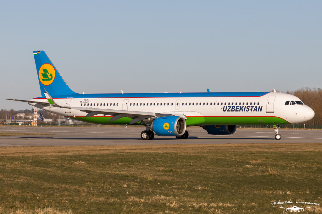 A321-253NX, Uzbekistan Airways, D-AZXF, UK32102 (MSN 10634)