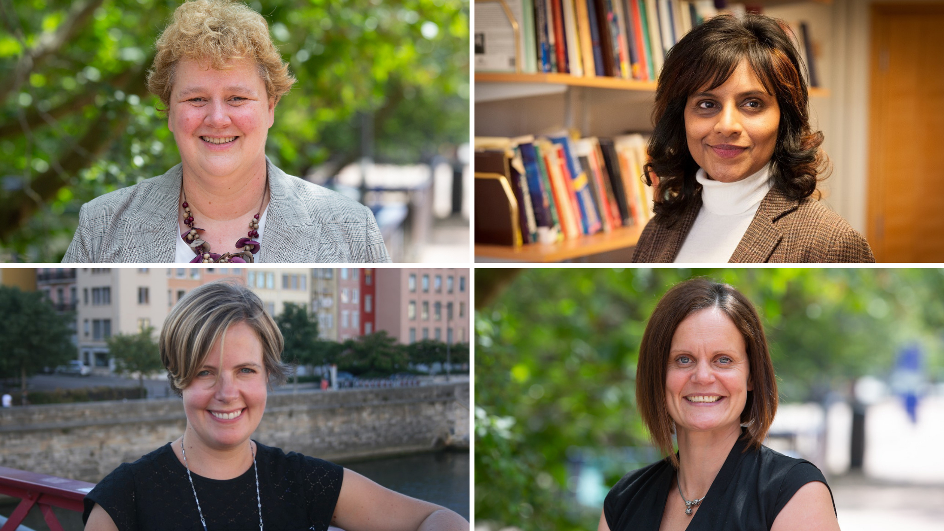 Professor Sarah Hainsworth, Professor Rajani Naidoo, Emily Commander, Professor Cassie Wilson