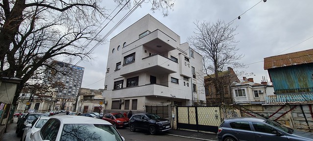 Marcel Janco - Solly Gold building 1934, Bucharest