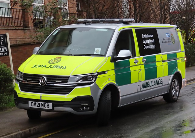 East Of England Ambulance - DV21 WOR