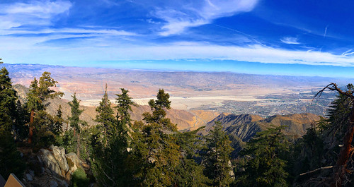 state park california arid sky desert palm springs southern viewpoint view socal