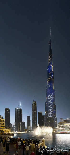 The fountain, Burj Khalifa, Dubai, UAE