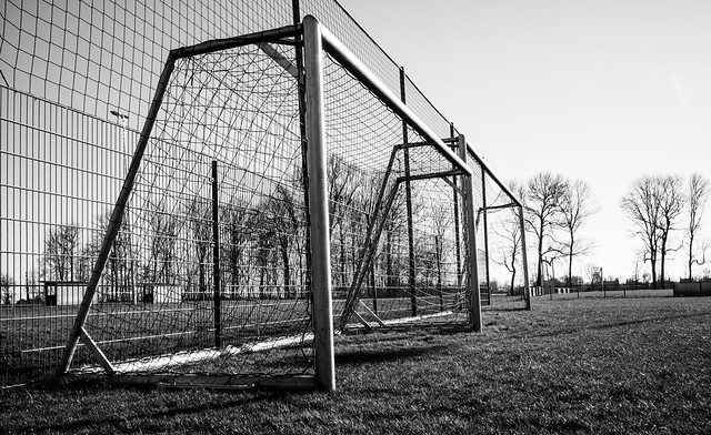Training pitch, Woldendorp football club, The Netherlands