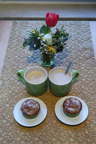 Apfel-Zimt-Muffins zum Feierabendkaffee
