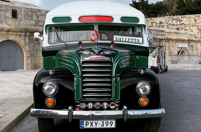 Classic Restored Malta Bus