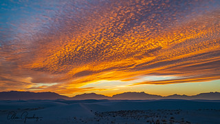 White Sands NP Sunset