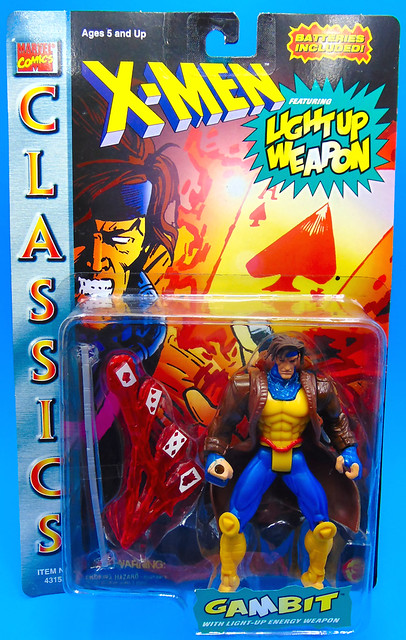 X-Men Classics w/Light-Up Weapon: Gambit [Color Variant] 