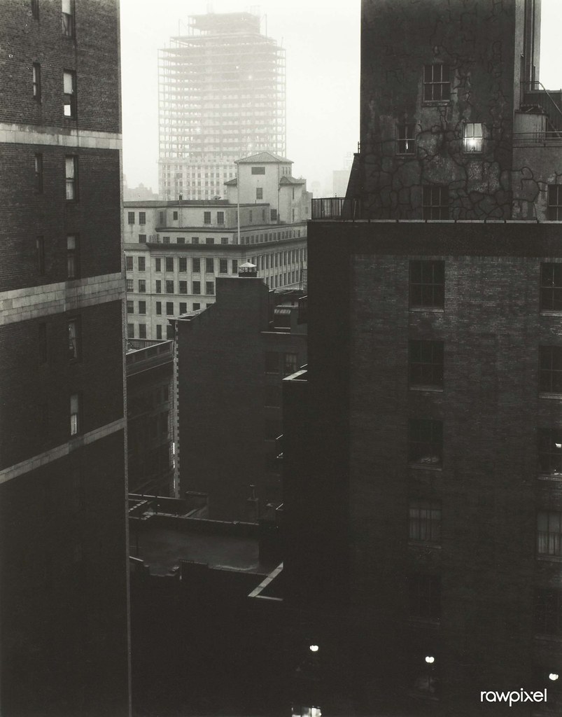From My Window at An American Place, Southwest (1932) by Alfred Stieglitz. Original from The Art Institute of Chicago. Digitally enhanced by rawpixel.