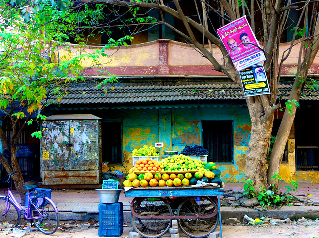 The Fruit Stall / Pondicherry, India