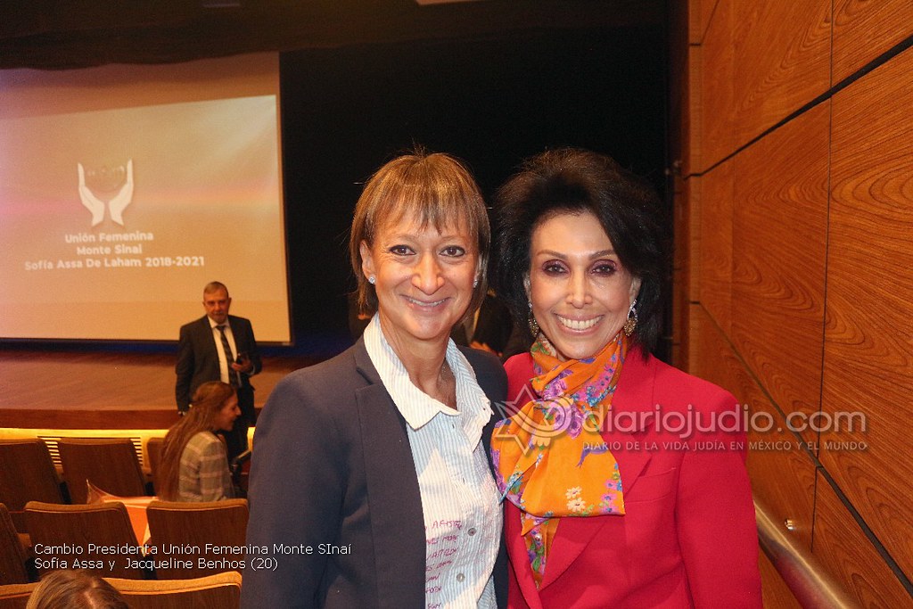Cambio Presidenta Unión Femenina Monte SInaí Sofía Assa y  Jacqueline Benhos (20) - copia