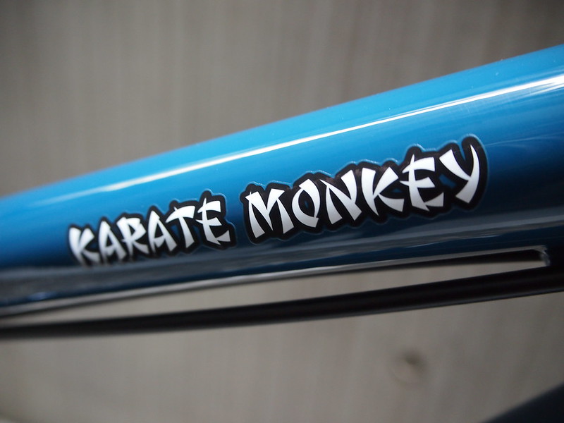 SURLY Karate Monkey Blue Logo 2