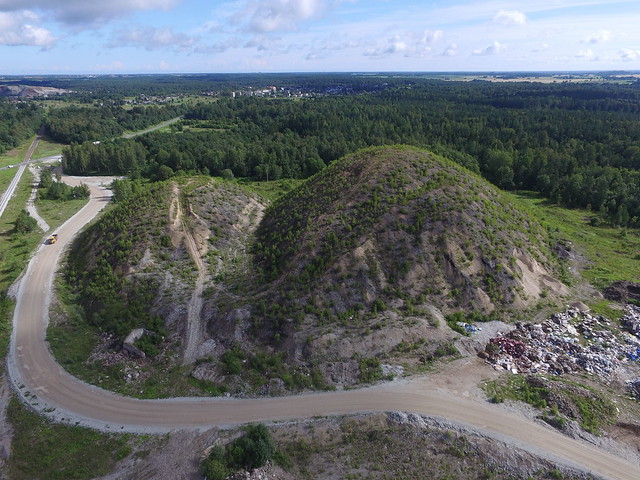 Sompa kaevandus / Sompa oil shale mine, Estonia 2015