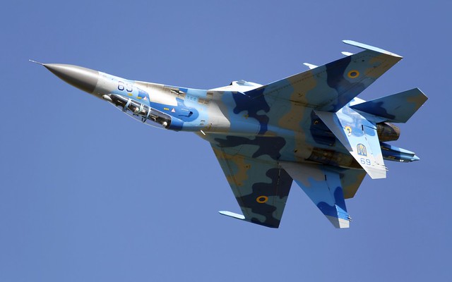 Ukrainian Air Force - Suchoi Su-27UB 
