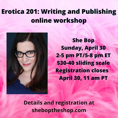 Erotica Writing 101 online workshop