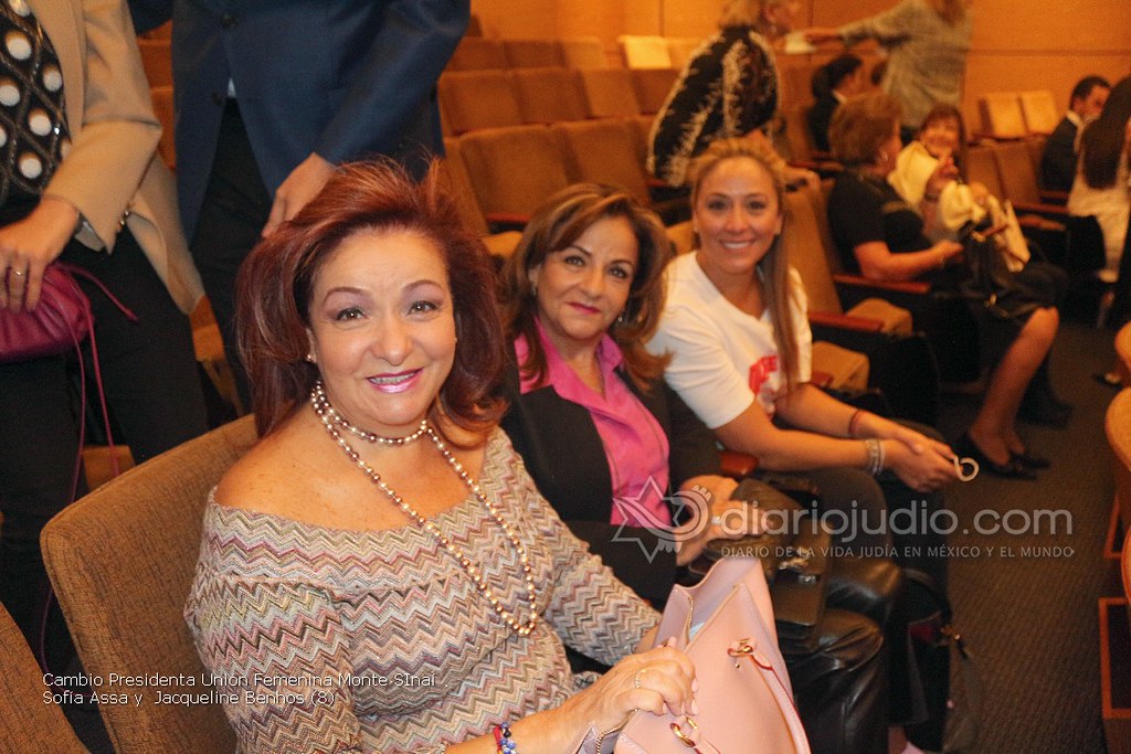Cambio Presidenta Unión Femenina Monte SInaí Sofía Assa y  Jacqueline Benhos (8)