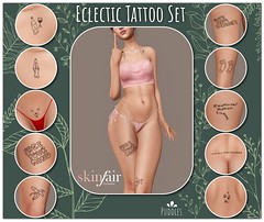 Eclectic Tattoo Set @ Skin Fair