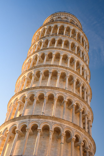 Pisa - Piazza dei Miracoli - Campanile (Torre Pendente - Leaning Tower)