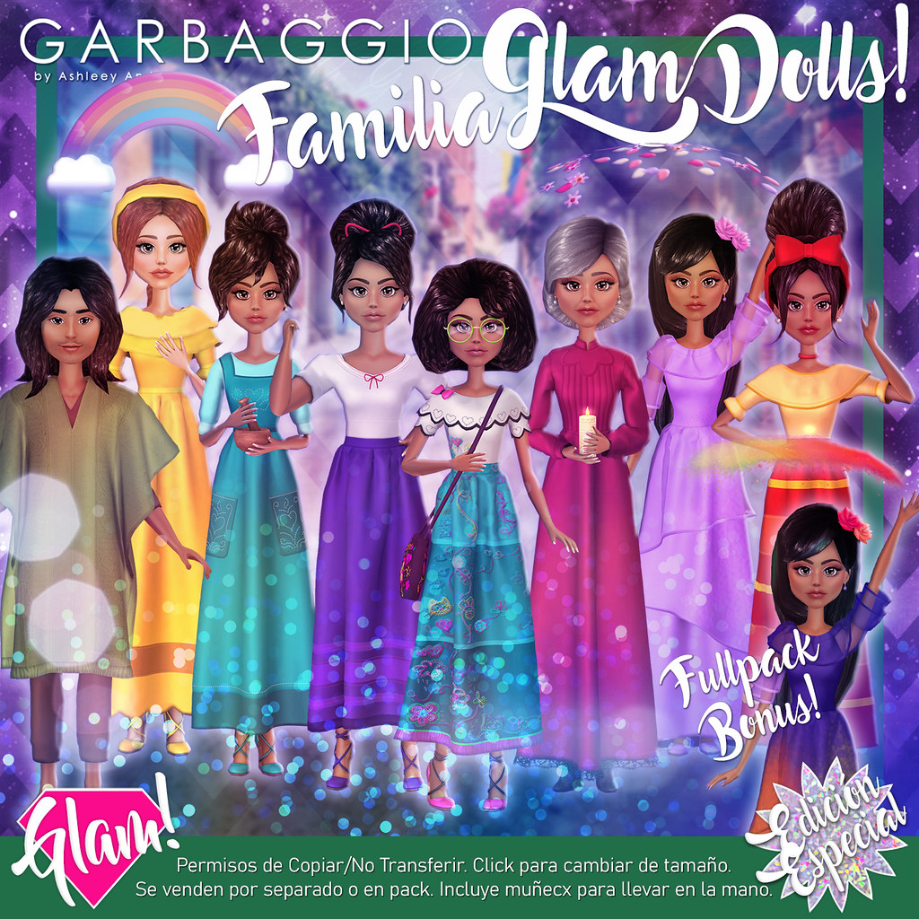 Familia Glam Dolls