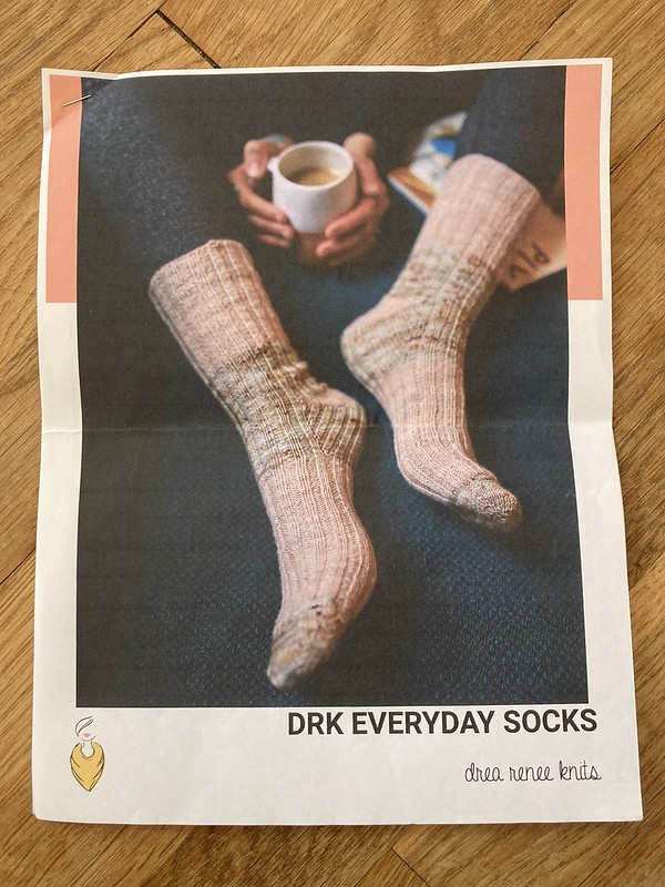 Sock Knitting:  Drea Renee Knits Sparks Socks and DRK Everyday Socks