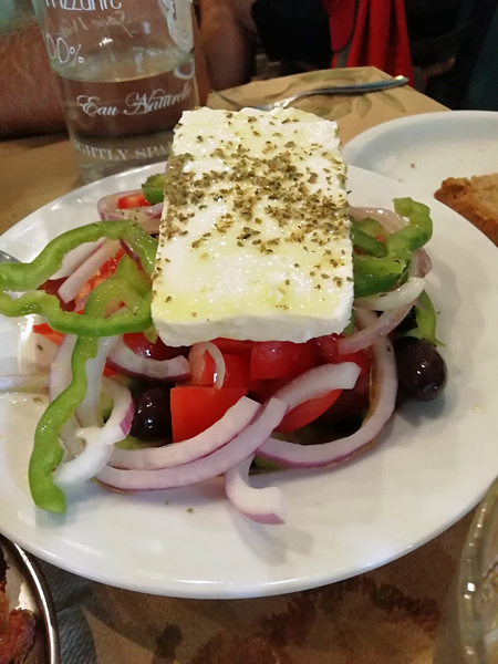 seconde salade grecque