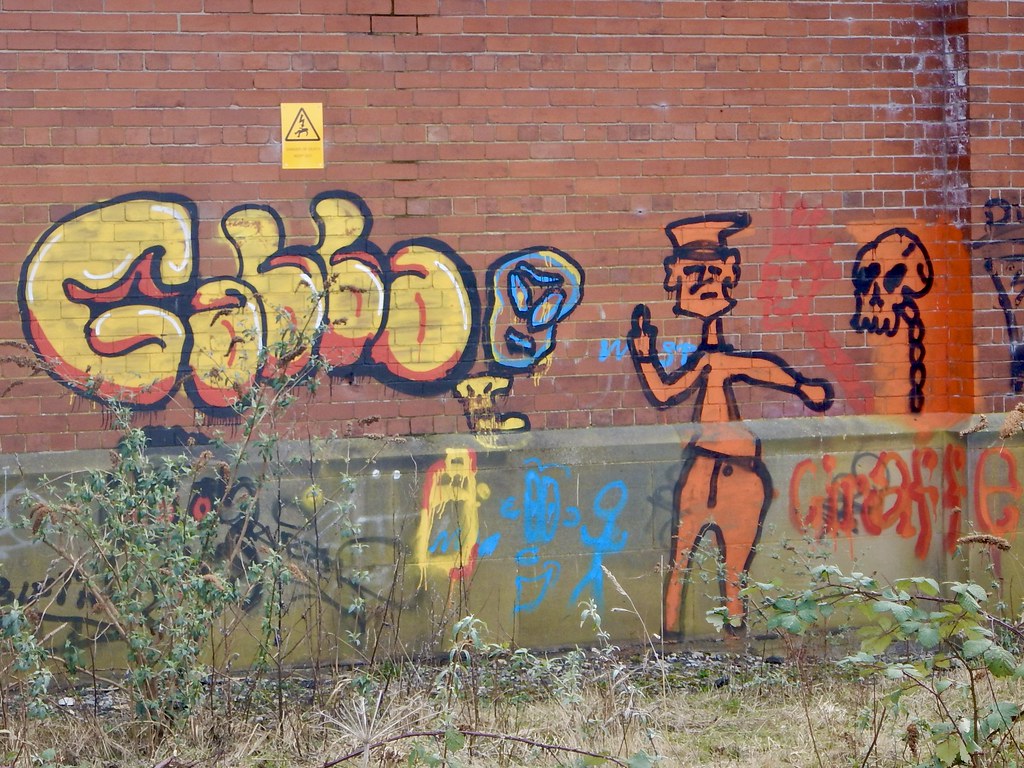 Wall Art, Sewage Works, Carlisle | Douglas Law | Flickr