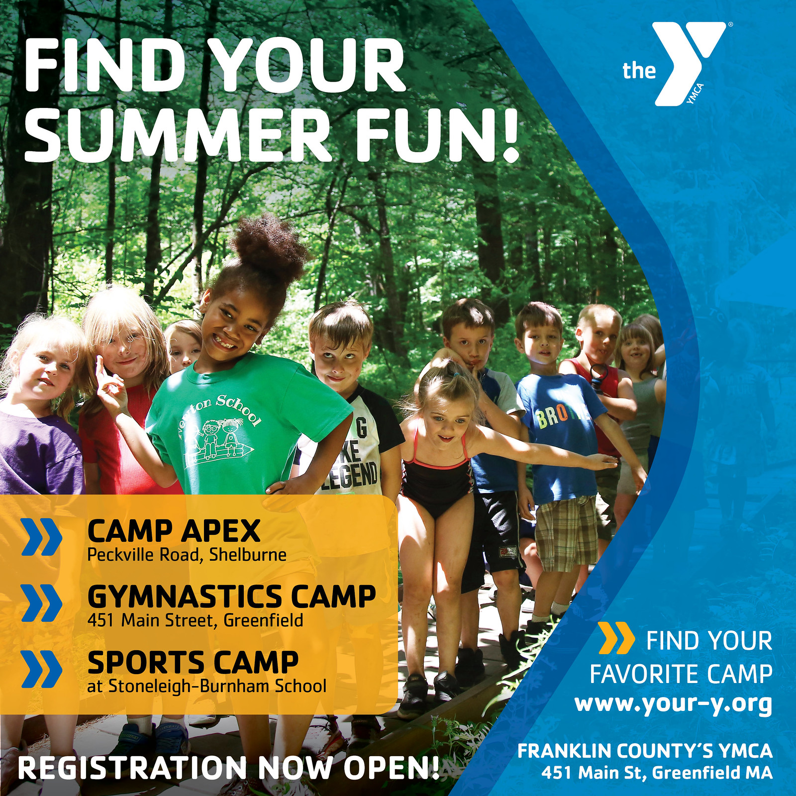 Franklin County's YMCA Summer Camps