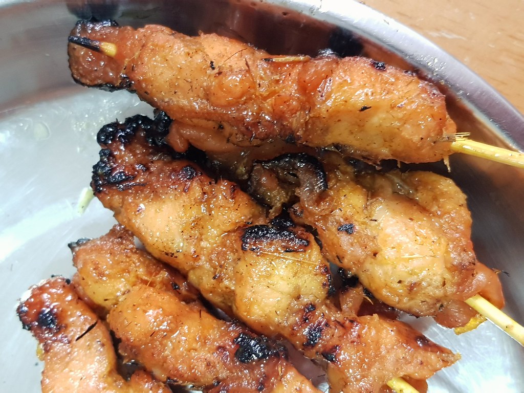 雞肉沙爹 Satay Ayam rm$1.20/stick @ Sate Kajang Retro (Subang) USJ1