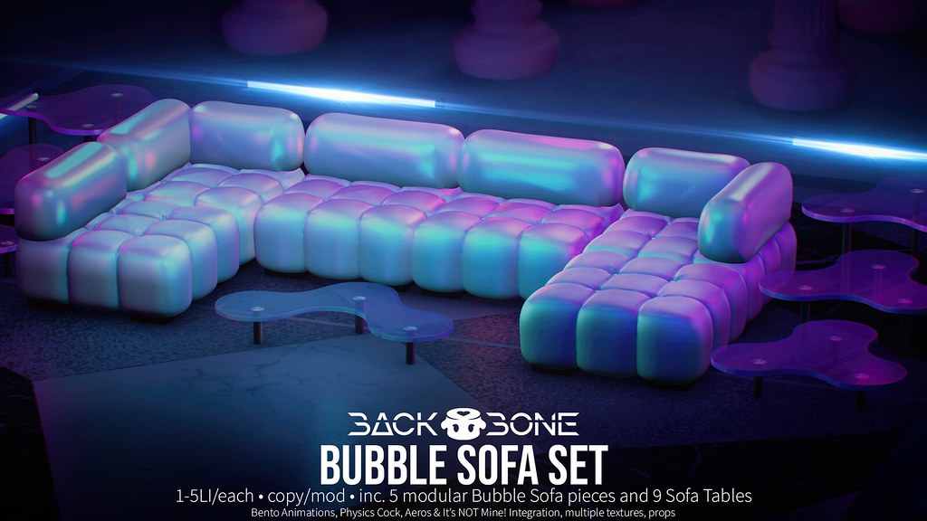 BackBone Bubble Sofa Set