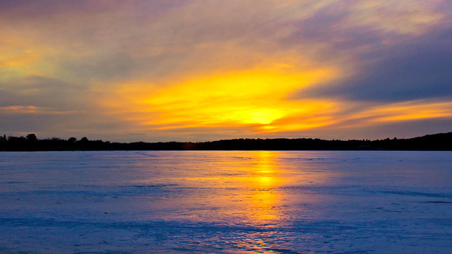 Sunset on the Ice (Explored 03/13/2022)