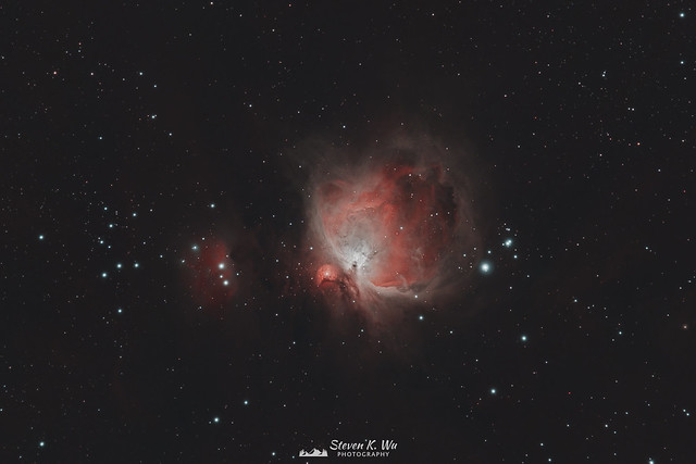 Orion Nebula (M42/NGC 1976) and Running Man Nebula (Sh2-279)