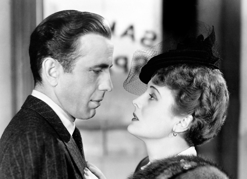 Humphrey Bogart et Mary Astor dans Le Faucon maltais (The Maltese Falcon, John Huston, 1941)