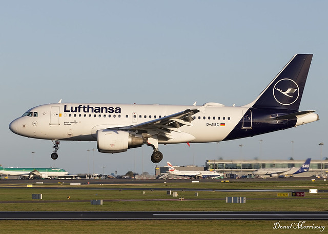 Lufthansa A319-100 D-AIBC