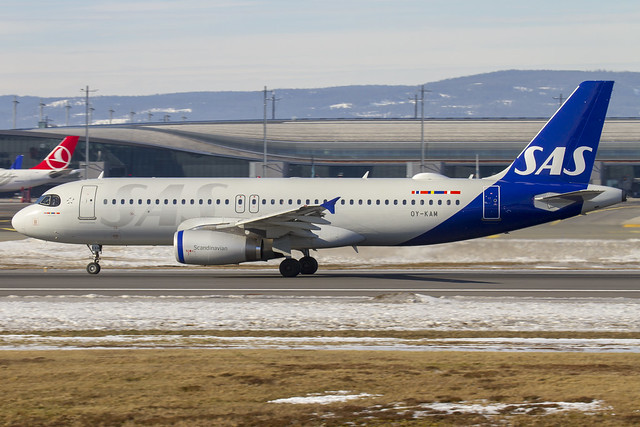 OY-KAM SAS Scandinavian Airlines Airbus A320-232 cn:2911
