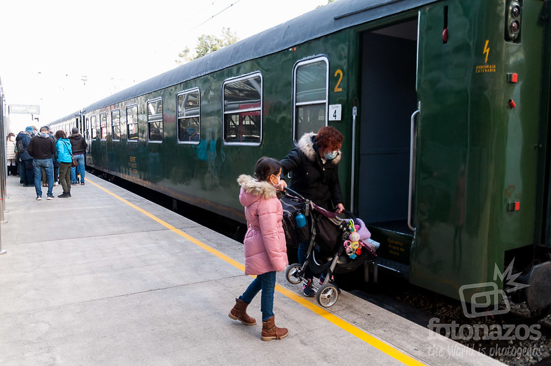 Viaje en el tren histórico de Felipe II a El Escorial