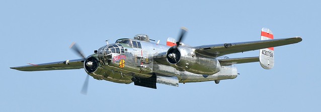 North American B-25 Mitchell  Bomber 430734 N9079Z  44-30734 USAAF Panchito