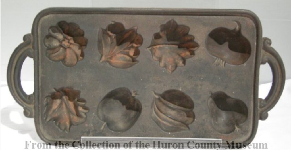 This is a mould used in the making of Maple sugar candies.