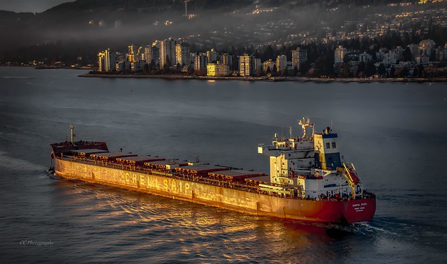 IN SHIP SHAPE  - Burrard Inlet, Vancouver BC