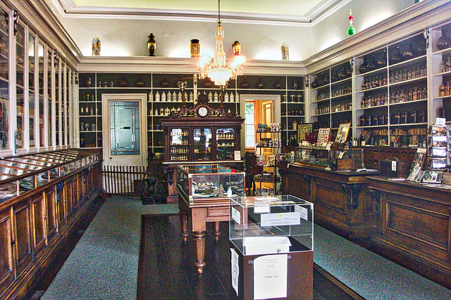 The Niagara Apothecary is an authentic museum restoration of a 1869 pharmacy as part of a practice that operated in Niagara-on-the-Lake, Ontario, from 1820 to 1964.